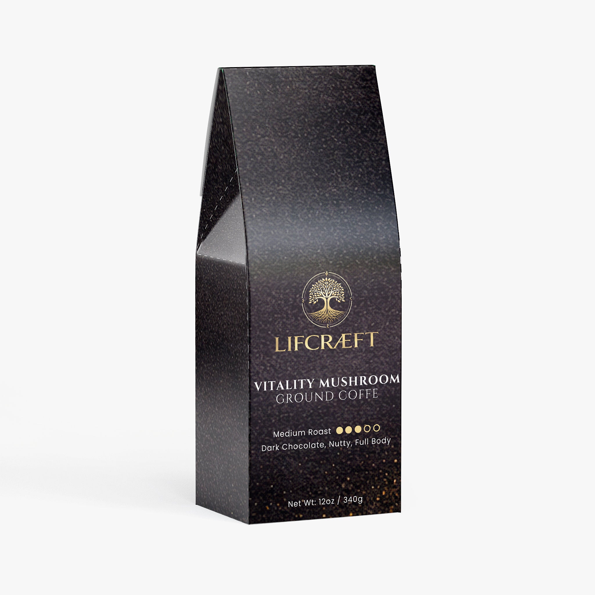 Vitality Mushroom Coffee (Medium Roast)